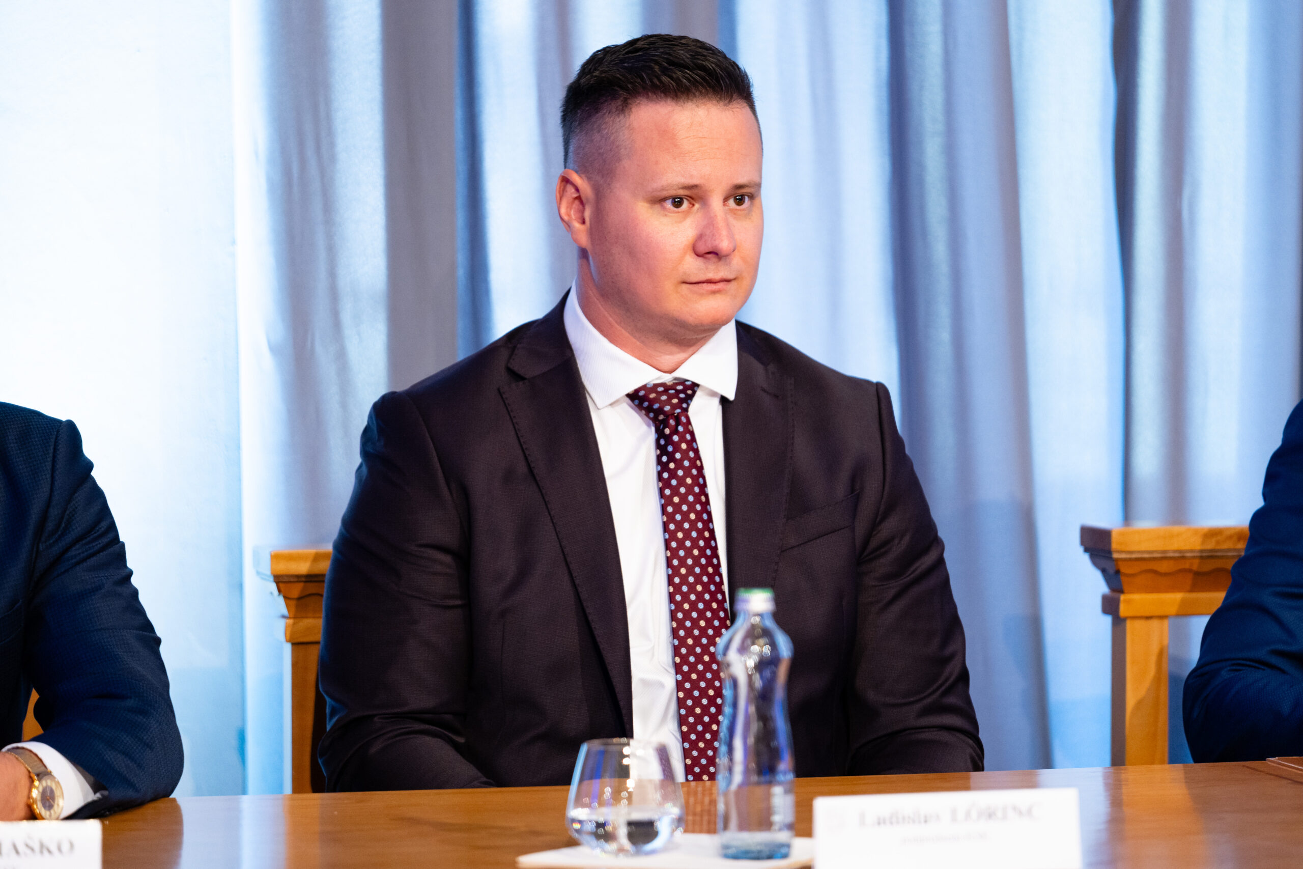 Fotografia Ladislav Lorinc na zasadnutí KSK